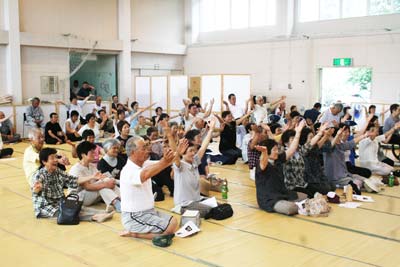 花笠音頭を皆で